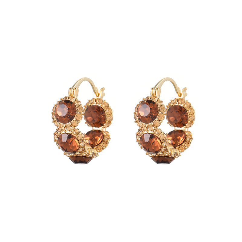 Glow Chronicle · Yellow Moissanite Pendant Earrings